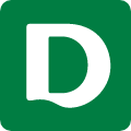 D logo